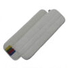 Microfiber mop with velcro and color coding, white